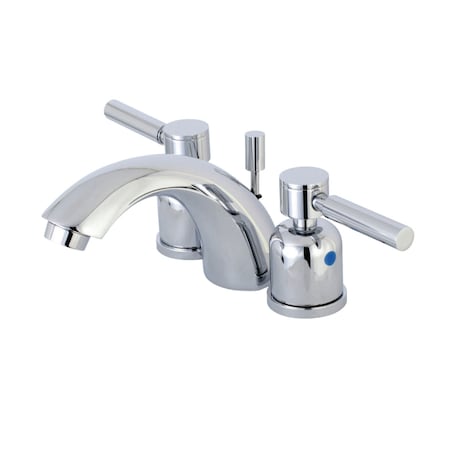 Kingston Brass KB8951DL Mini-Widespread Bathroom Faucet, Polished Chrome KB8951DL
